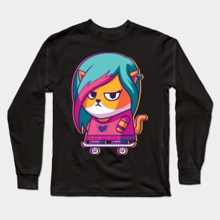 CatSoki Punkgirl Long Sleeve T-Shirt